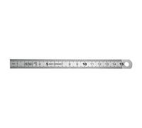Réglet flexible 200mm 13X0.5mm inox chromé mat WILMART 105003