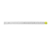 Réglet flexible inox 200 mm 2 faces fluo DELA.1051.03F