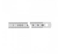 Réglet flexible - inox chromé - L 200mm WILMART
