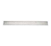 Helios-Preisser Règlet 0455424 400 mm chromé avec facettes