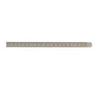JPC Créations – Réglet 500025 – Acier inoxydable 2 faces 20 cm Gris