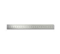Réglet rigide en acier inoxydable 30 x 1 x 300mm BMI