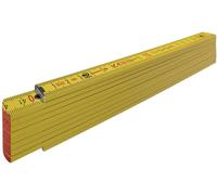 Règlet Stabila Holz-Gliedermaßstab Type 700 1304 2 m Bois de hêtre