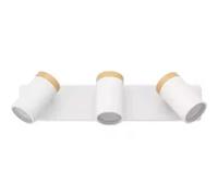 Reglette 3 spots de salle de bain Consuma blanc mat GU10 IP44 L.40 x l. 12 x H. 10cm Eglo