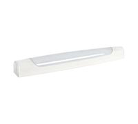 réglette à led - aric maud asymétrique - 8w - ip44 - avec interrupteur - aric 53025