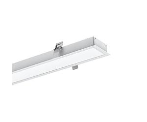 Réglette Encastrable LED 120cm 35W Blanc - Blanc Neutre 4000K - 5500K - SILAMP
