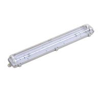 Réglette étanche double pour Tube LED T8 IP65 (Boitier vide) - Unité / 150 cm