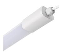 LEDKIA LIGHTING - Réglette Étanche LED 60cm 18W | IP65 Résistant Eau & Poussière | SMD2835 Luminosité Élevée | Usage Intérieur/Extérieur | Jardin & Garage, Blanc Chaud 3200K, Polycarbonate