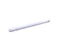 Réglette étanche Pc+Abs Ip65 24W 150 cm avec tube led plastique Pf 0,9