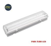 réglette étanche pour tube LED EQ 2 X 58 W 155 cm EDM IP44 G