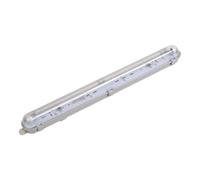 Réglette étanche pour tube LED T8 120cm IP65 (boitier vide) - SILAMP