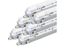 Réglette étanche - SILUMEN - 120 cm - Tube LED T8 - IP65 - Pack de 10