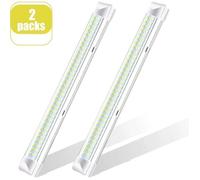 Reglette Led 108 LED, 12V DC Barre lumineuse LED, Brillant 700LM Éclairage pour Camping-Car avec Interrupteur ON/OFF, Universelle É