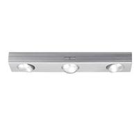 Réglette led 3 spot à pile aaa 3x0,18w - paulmann - blanc Chrome mat G