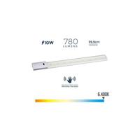 Réglette Led Avec Détecteur De Mouvement 10w 780lm 6400k Lumiere Froide 5,5x59,9cm Edm - GENERIQUE