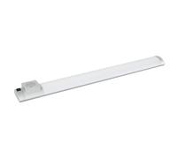 Réglette led cuisine 68 cm avec interrupteur et prise - argent