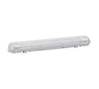 RÉGLETTE LED ÉTANCHE 2 TUBES LED 230V 2X9W 2000LM 60CM GRISE GEFOM 600