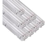 Réglette LED étanche Double pour Tubes LED T8 150cm IP65 (boitier vide) (pack de 8) - SILAMP