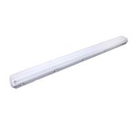 Réglette LED, Plastique, 18 W, Gris