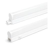 Réglette lumineuse LED 90 cm blanc chaud 3000 K 1320 lm sans scintillement anti-éblouissement interrupteur marche/arrêt câble 60 cm prise européenne montage
