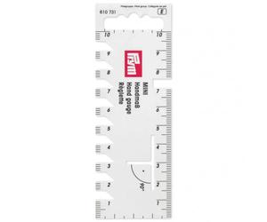 Réglette Mini blanche 10 cm - Prym 610731