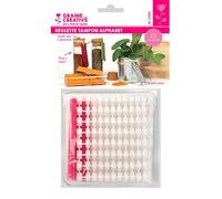 Graine créative – Réglette tampon alphabet pour pâte polymère