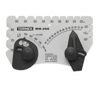 Régleur d'angle pour système d'affûtage Tormek WM-200 Angle Master. Permet de régler l'angle parfait pour l'affûtage des lames. Compatible avec l