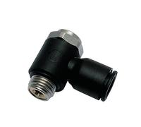 Régleur de débit à l'échappement à vis noyée mâle filetage BSPP cylindrique 7010 04 19 PARKER LEGRIS