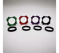 Régleur de plateau de pédalier de vélo pour SRAM pour Dub 28 99 mm avec rondelle pour un réglage précis de la tension et un assemblage sécurisé (noir)