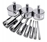 Réglez 10 scies à couronne en diamant pour la céramique dure GRES GRES 68 mm de coupe humide
