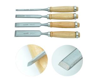 Réglez 4 ciseaux en bois pour la sculpture de 300 mm 6-24 mm