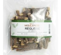 Réglisse en bâtons 16/17 cm - Sachet de 100 g