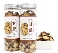 Réglisse en Tranches 220g, Racine Naturelle et Sélectionnée à la Main, Saveur Sucrée pour Tisanes, Cuisine et Remèdes Naturels, Végan et Sans Gluten