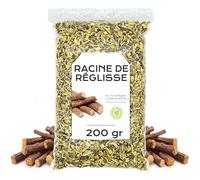 Réglisse Tisane Racine 200g | Avec une Saveur Douce et Intense, se Distingue par son Arôme Naturel de Réglisse et son Goût Caractéristique