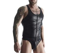 Regnes Fetish Planet T-Shirt sans Manches Effet mouillé pour Homme - Noir - XXL