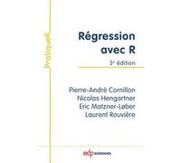 Régression avec R PIERRE-ANDRÉ CORNILLON (Auteur), Nicolas Hengartner (Auteur), Éric Matzner-Løber (Auteur), Laurent Rouvière (Auteur)