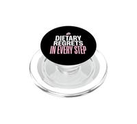 Regrets Alimentaires à Chaque étape Fromagerie Amoureux de Fromage PopSockets PopGrip pour MagSafe