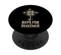 Regroupants for The Redeemer Christian Fitness Gym Motivation PopSockets PopGrip Adhésif