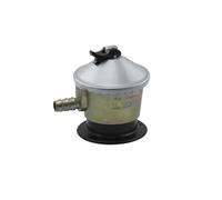 REGULADOR GAS PROPANO BUTANO 37mbar CONEXIÓN TETINA RBP-37 VÁLVULA SEGURIDAD