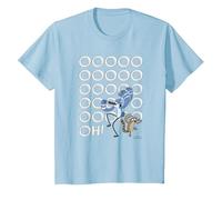 Regular Show Mordecai and Rigby Ooooohs T-Shirt, Enfant, Bleu Céleste, 12 Ans