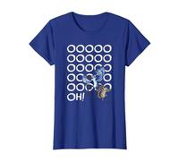 Regular Show Mordecai and Rigby Ooooohs T-Shirt, Femme, Bleu Royal, 3XL