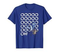 Regular Show Mordecai and Rigby Ooooohs T-Shirt, Homme, Bleu Royal, XL