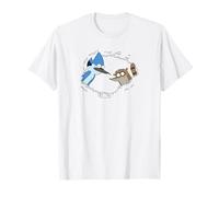 Regular Show Peeking Through the Bushes T-Shirt