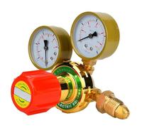 Régulateur Acétylène Manomètre Réducteur Pression Gaz YQE 03/60 pour Bouteille Soudage Oxygène Butane Robinet Industriel Export 5/8