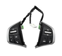 Régulateur Bouton Commutateur Volant Volume Audio Commutateurs Commande Téléphonique Multifonctions De Médias De Musique Pour Isuzu Pour D-max 2015-2018 DMAX(Black-1Set)