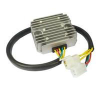 Tecnium Honda Dominator 650 88-91 Regulator/rectifier Argenté