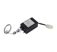 Régulateur d'accélérateur électrique 12 V Solénoïde d'arrêt du moteur compatible avec le système de valve Xhq-pt pour pièces d'équipement lourd, couple élevé de sortie et résistance extrême aux