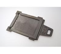 Régulateur d'air en fonte Régulateur de tirage de fumée Vanne d'étranglement Vanne de cheminée Porte de cheminée Clapet de cheminée 20 x 24,5 cm