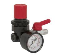 Régulateur D'Air Sealey 1/4" BSP Femelle 1/4" BSP Mâle Débit 76 Cfm SA5/RG/14