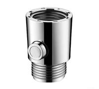 Régulateur d'angle de douche réglable avec coude en cuivre et buse innovante à 4 points pour un meilleur débit d'eau et une installation facile sur les systèmes de douche courants (A)